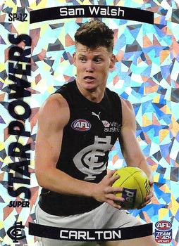 2021 Team Coach AFL - Star Powers Silver #SP-12 Sam Walsh Front